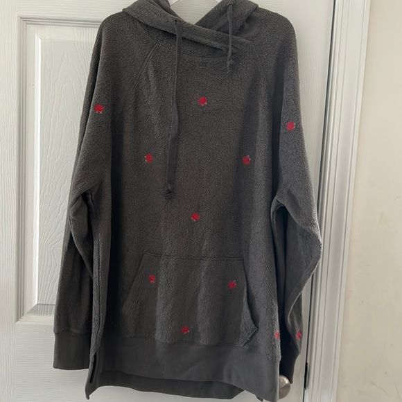 PINK Victoria's Secret Tops - NWT VS Pink Floral Hoodie